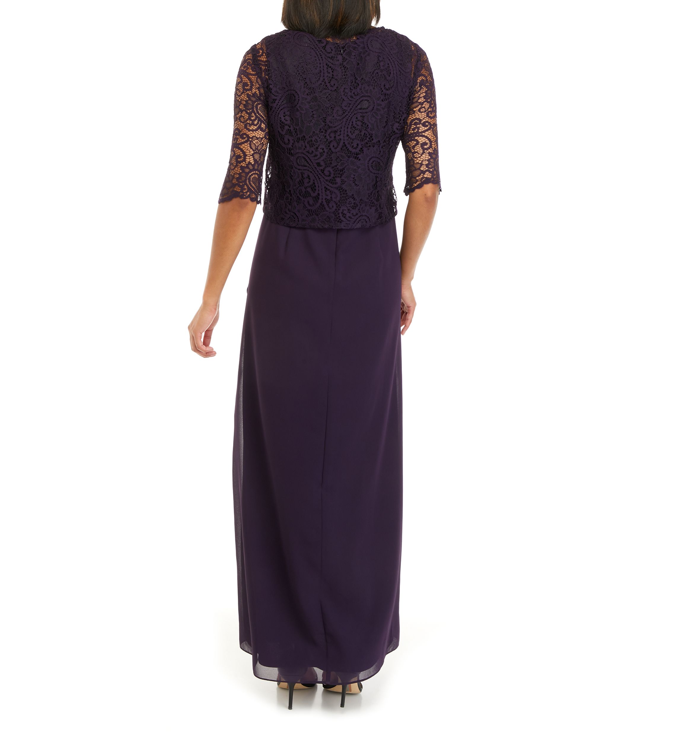 Womens Lace Jacket Dress