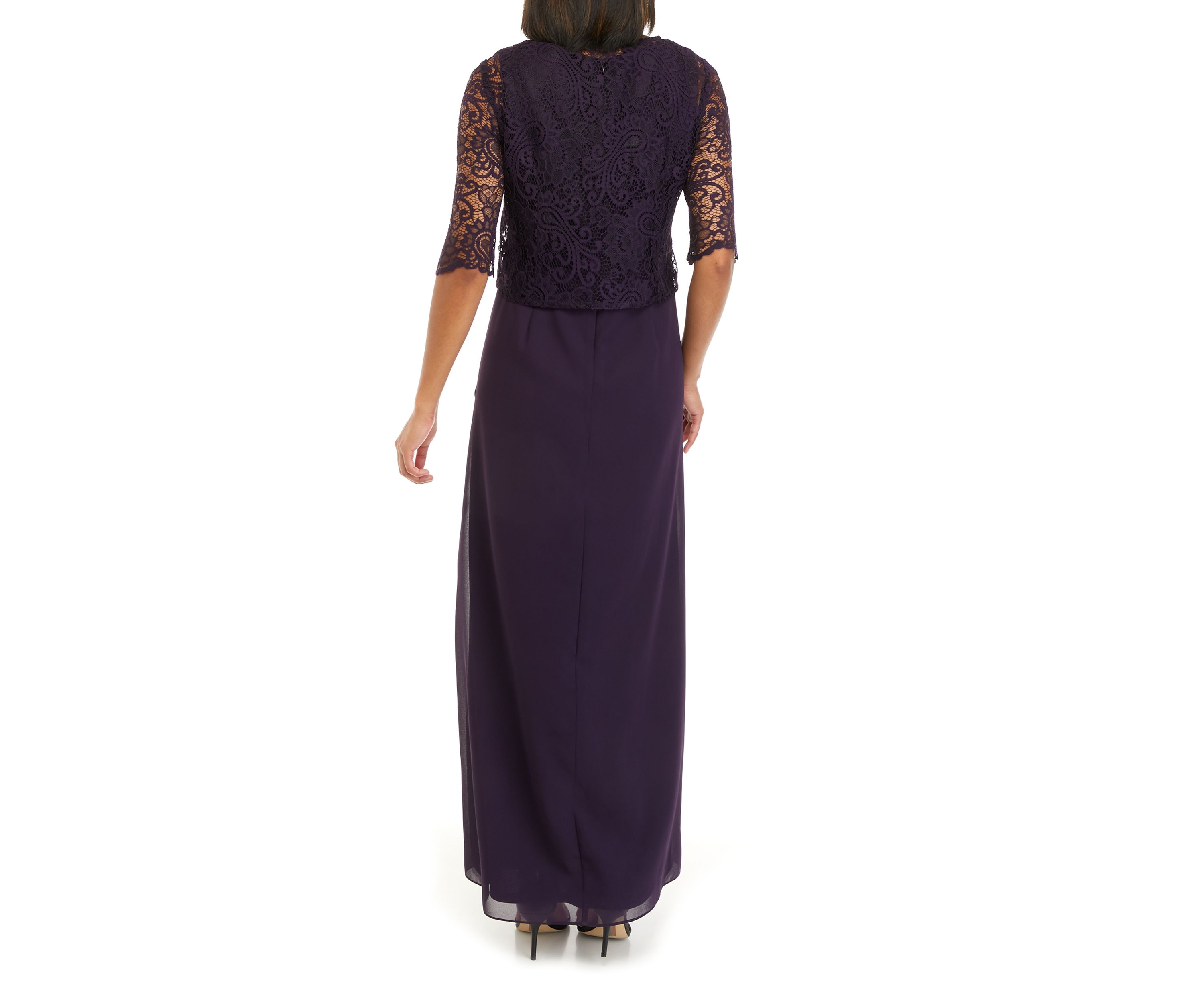 Womens Lace Jacket Dress