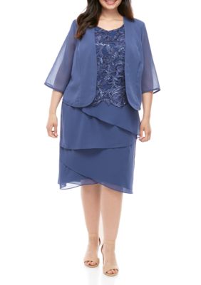 Le Bos Plus Size Jacket Dress | belk