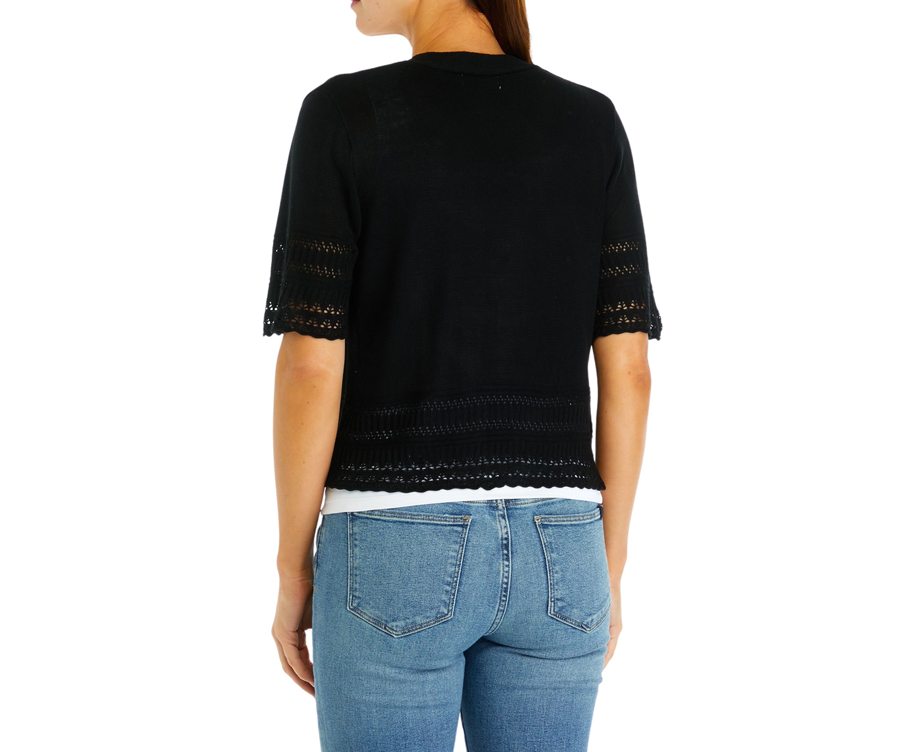 Womens Short Sleeve Solid Jacket