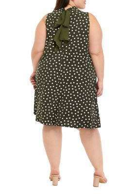 Robbie Bee Plus Size Printed Trapeze Dress Reviews Dresses Plus Sizes Macy's  