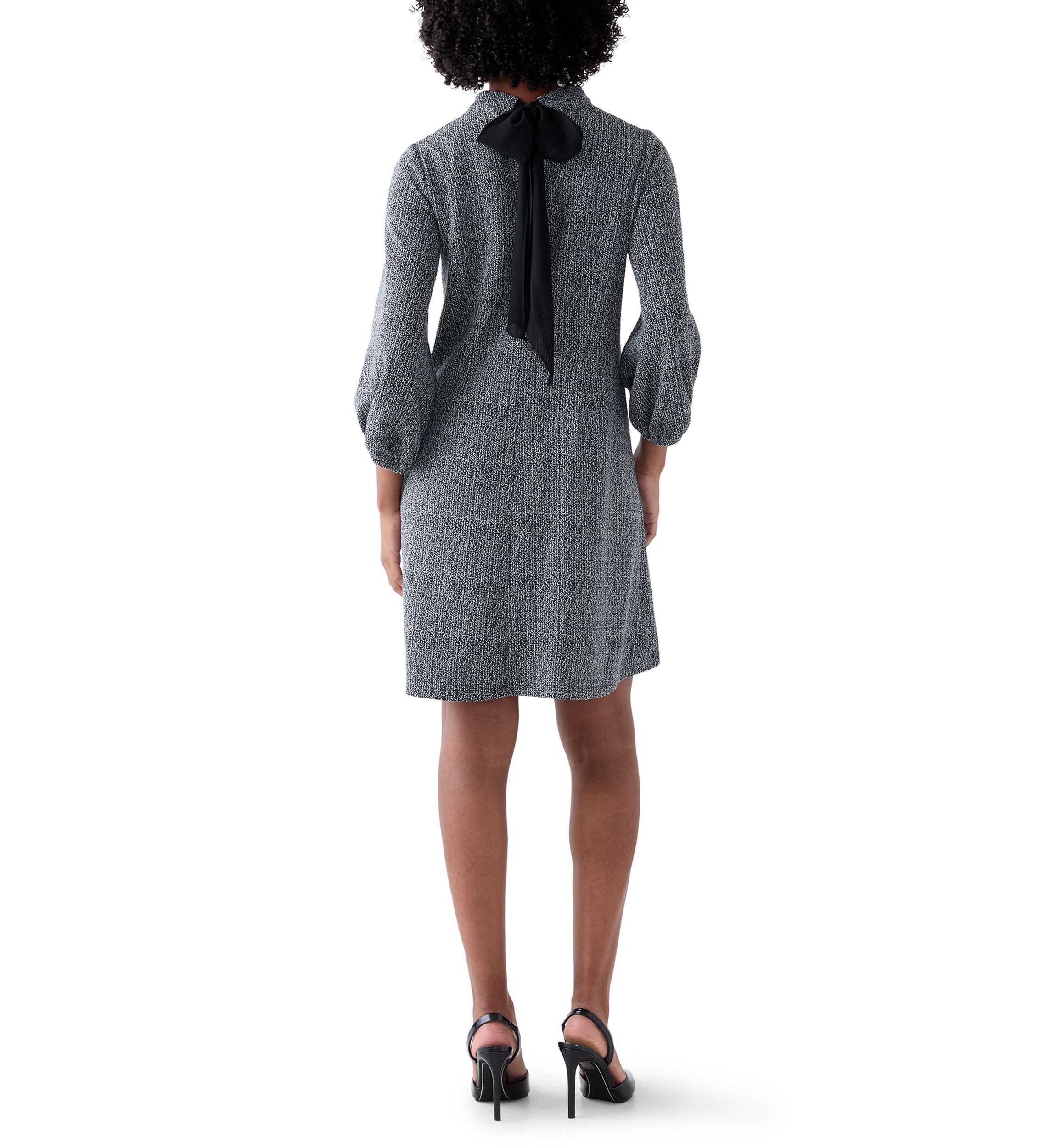 Robe Femme Signature By Robbie Bee - Taille XL - Noir Et Blanc à Volants - Neuve Avec étiquettes