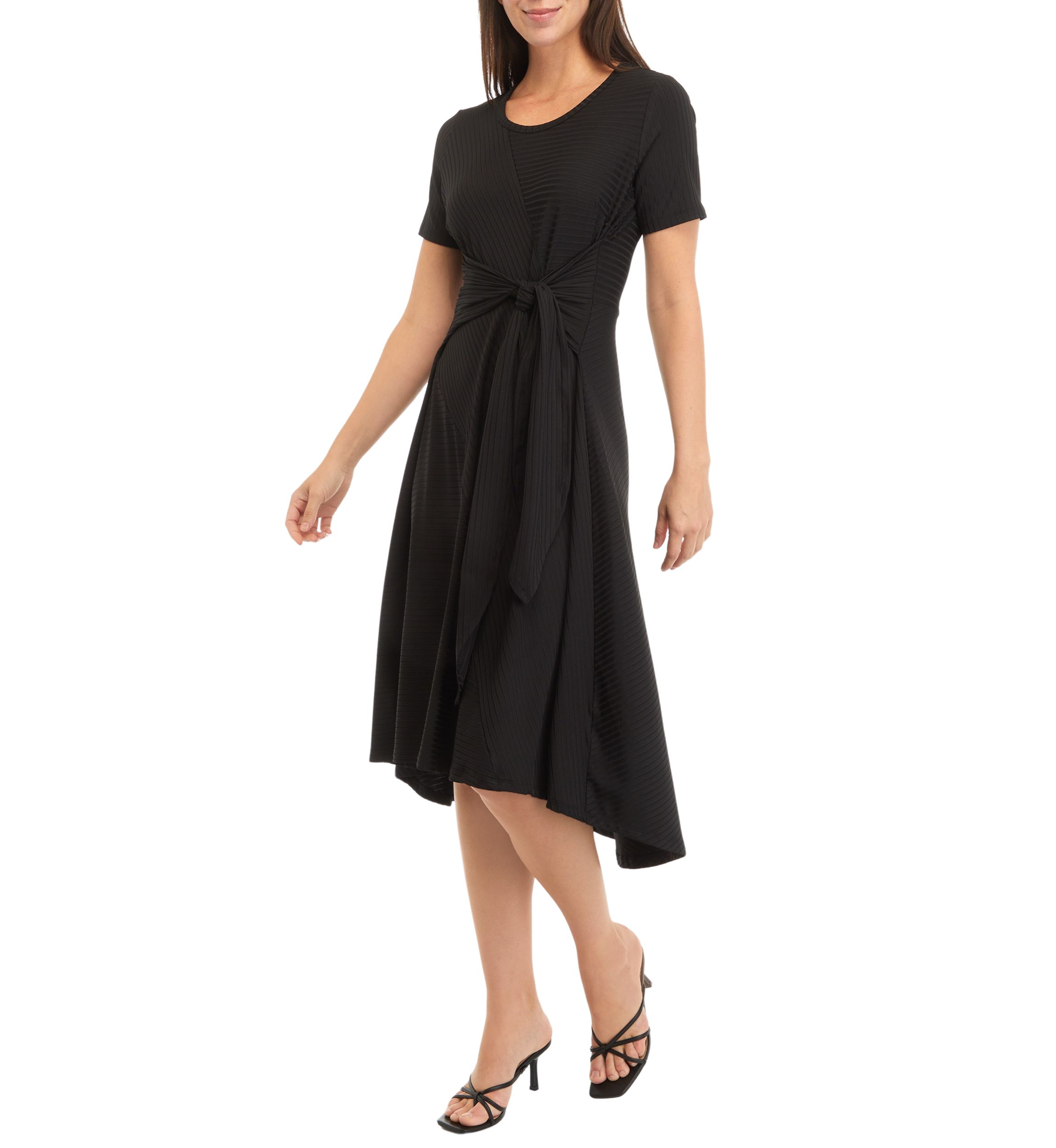 Womens Short Puff Sleeve Dress
