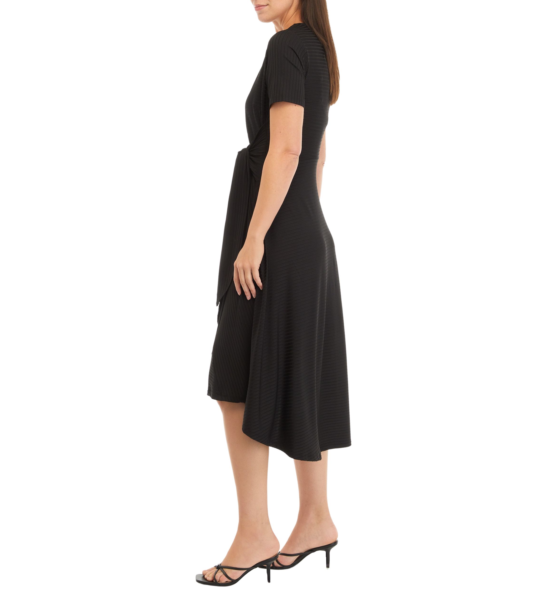 Womens Short Puff Sleeve Dress