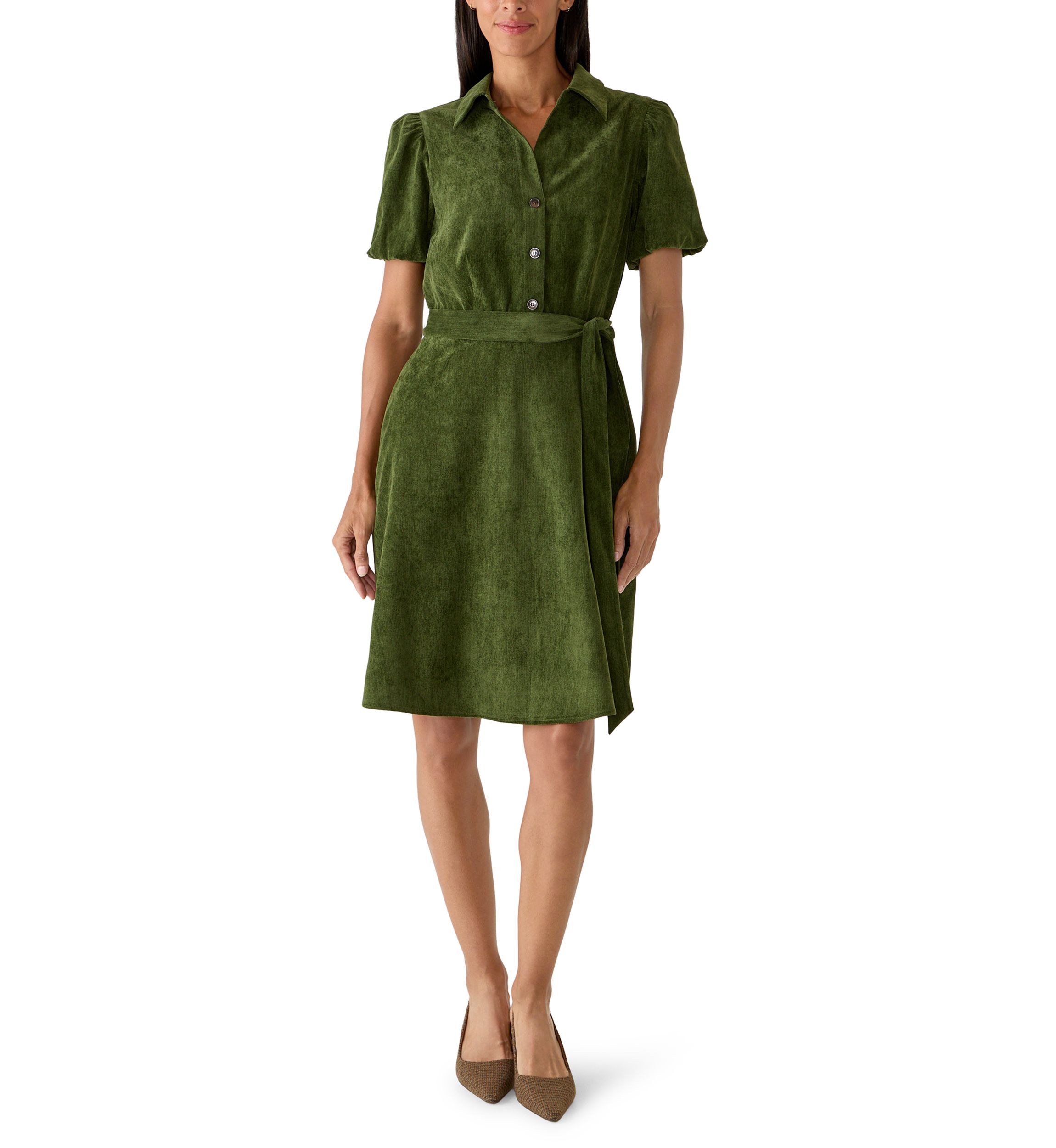 puff sleeve homecoming dresses Women's fastening:tie main image 1