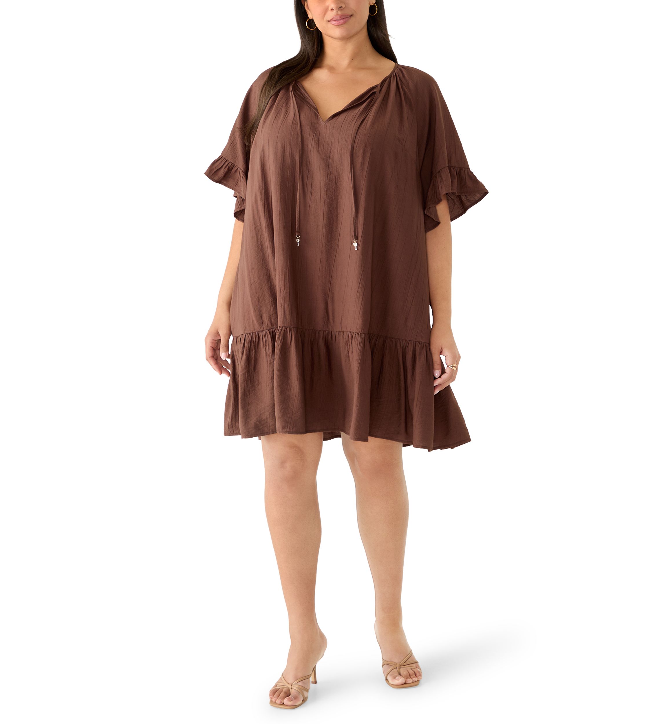 belk brown dress Women's Brown Plus Size Dresses