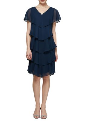 Belk navy blue dress best sale