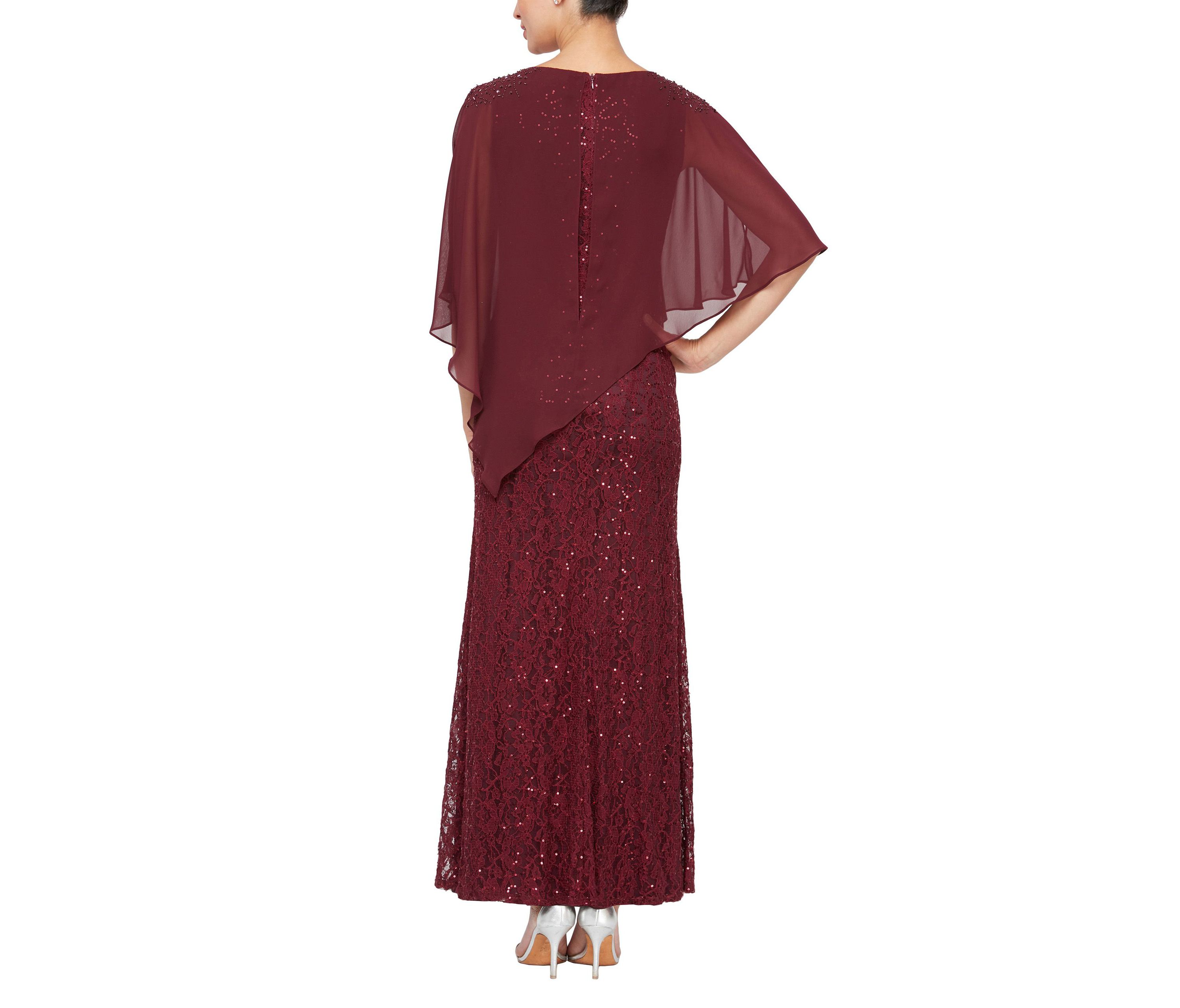 SEQUIN LACE DRESS