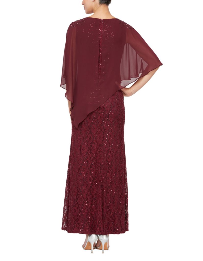 SEQUIN LACE DRESS