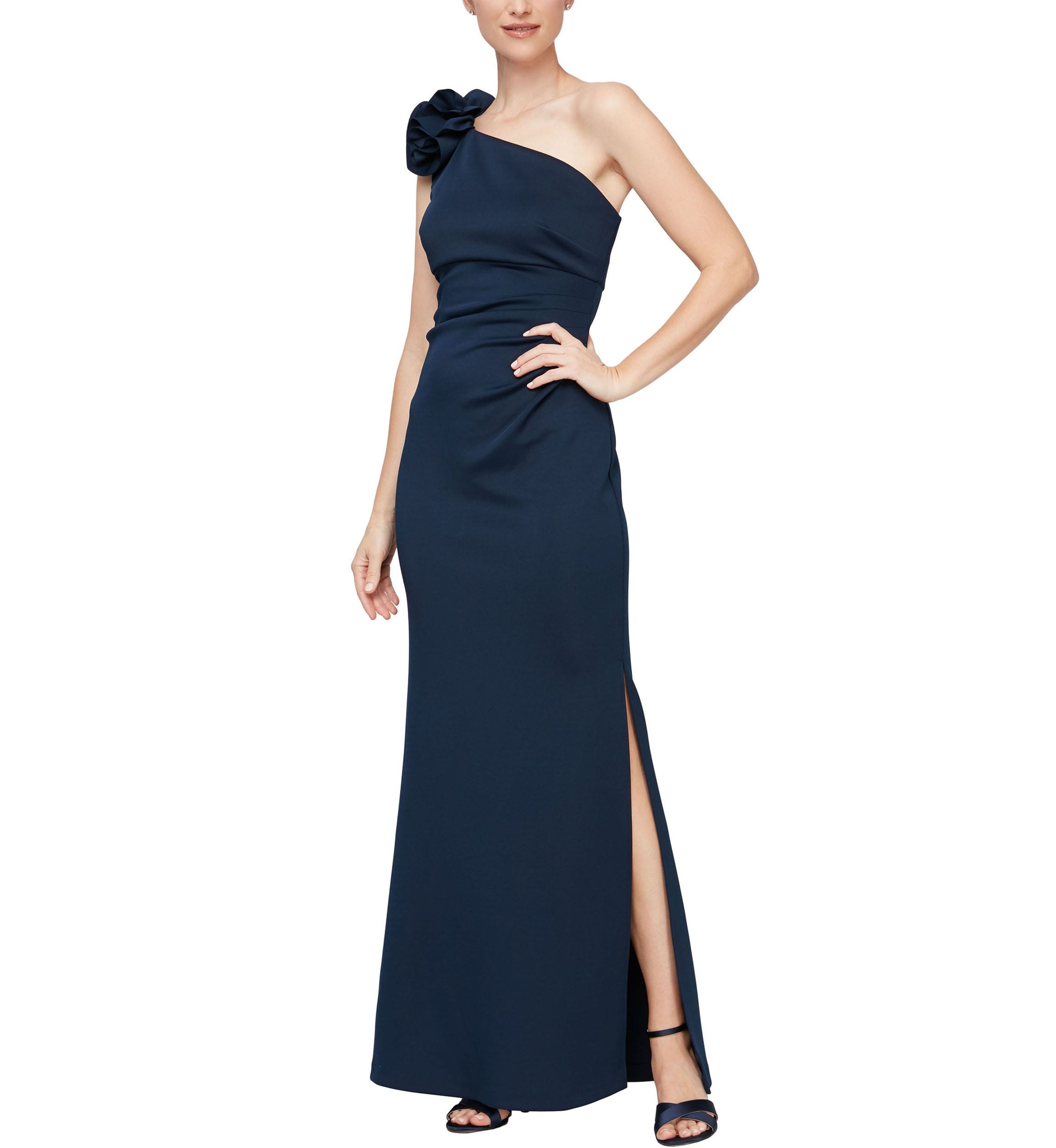 Long One Shoulder Dress
