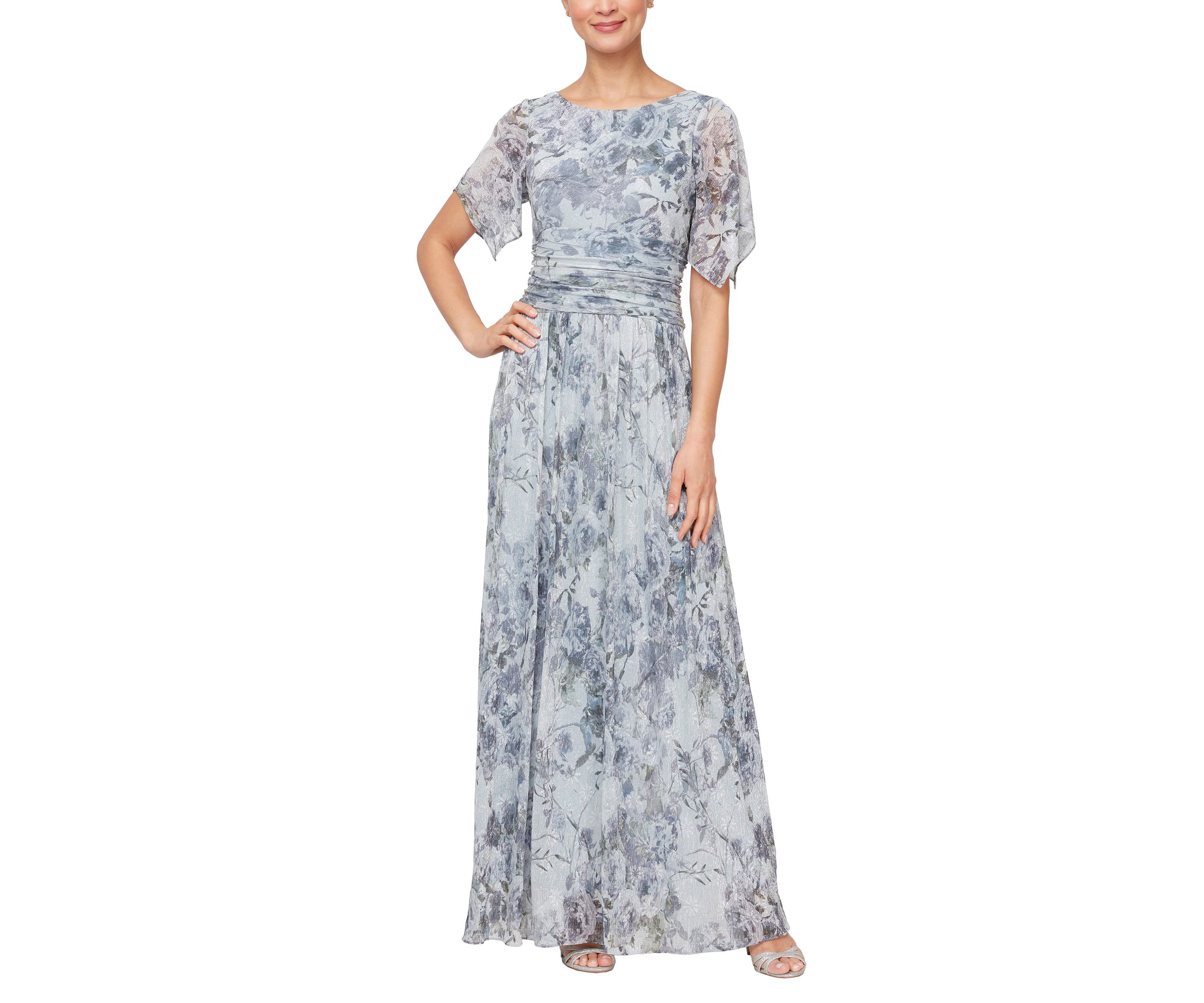 Long Printed Dress