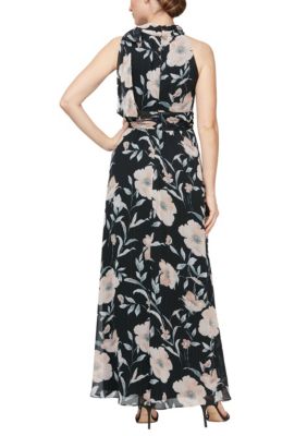 Long Printed Maxi Dress