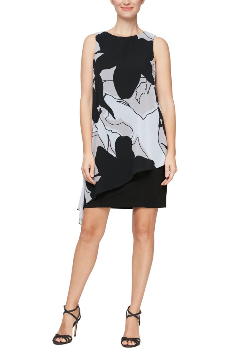 Solid Sleeveless Dress