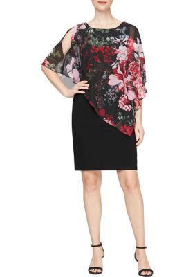 Women's Short Printed  Sheath Dress