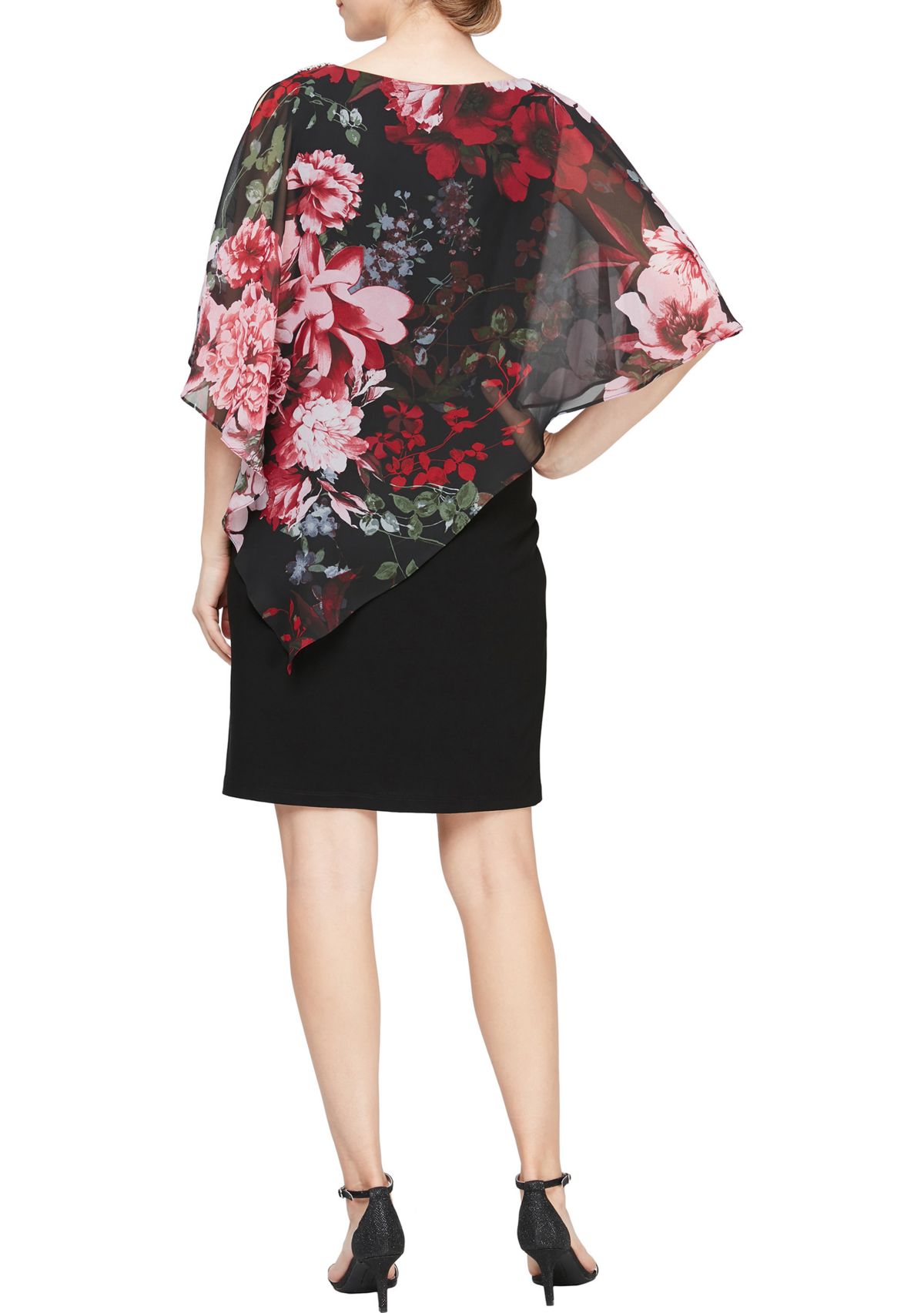 Womens Short Printed  Sheath Dress