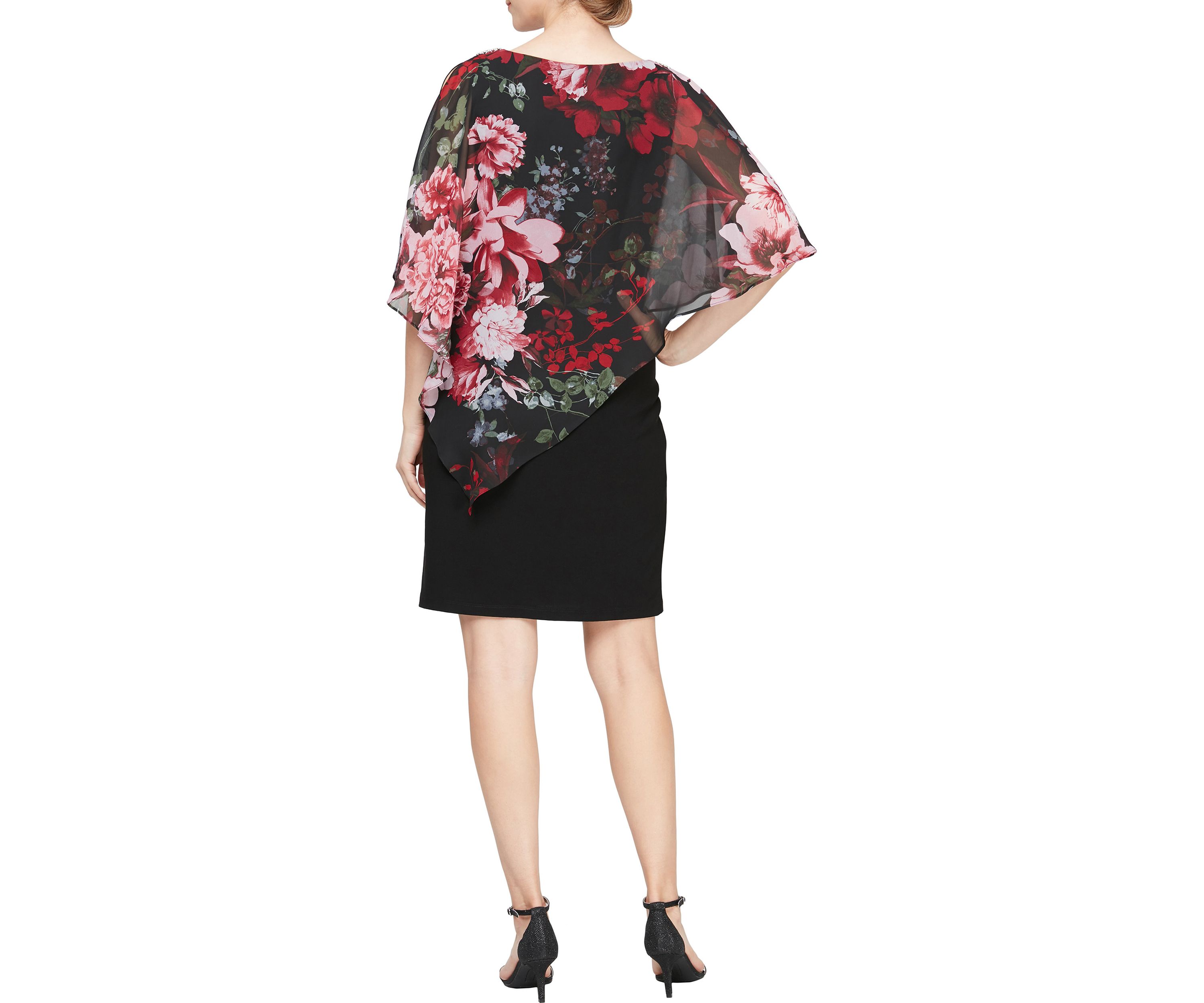Womens Short Printed  Sheath Dress