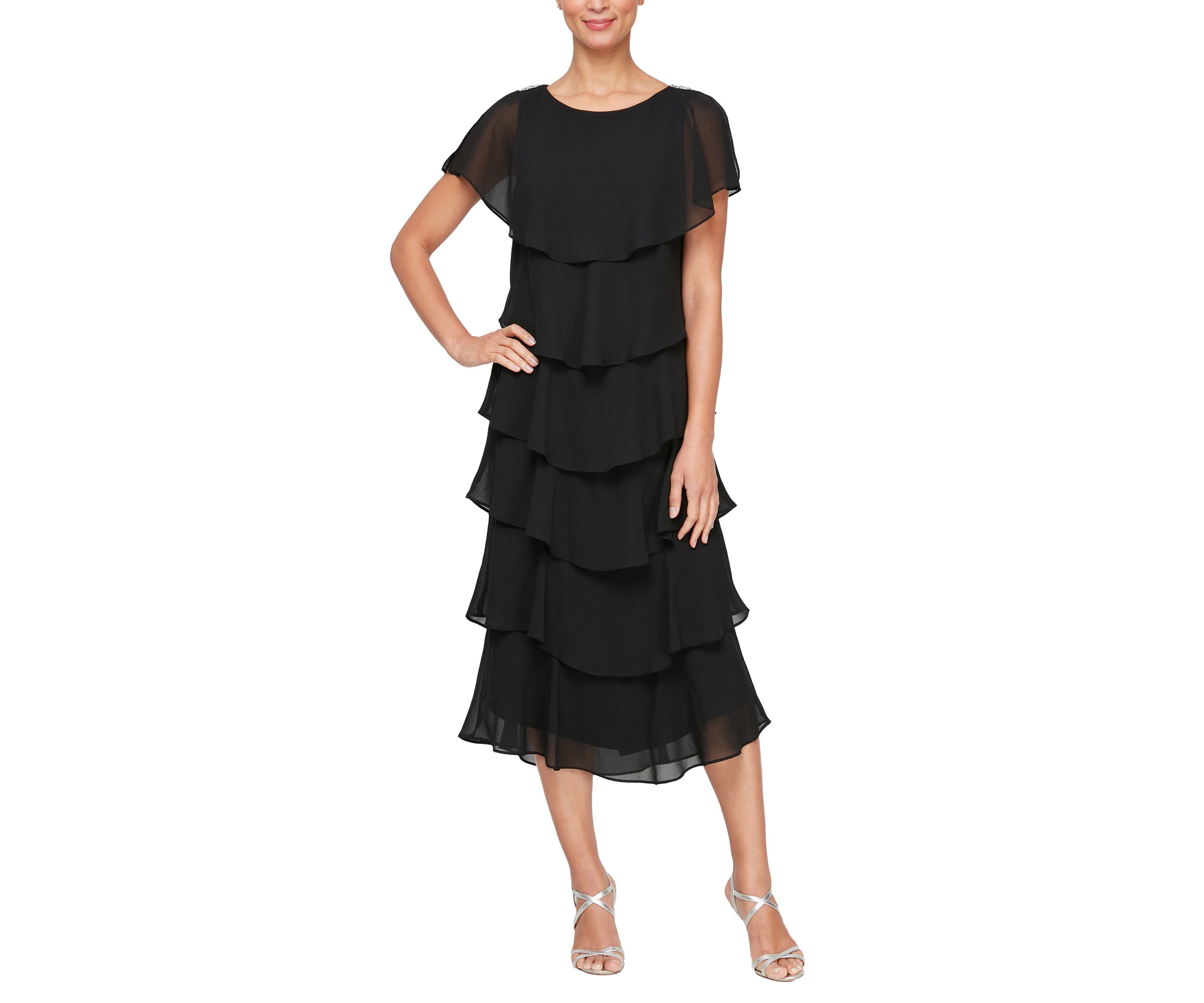 TLGTH TIER DRESS
