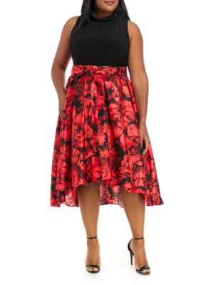 belk plus size evening gowns