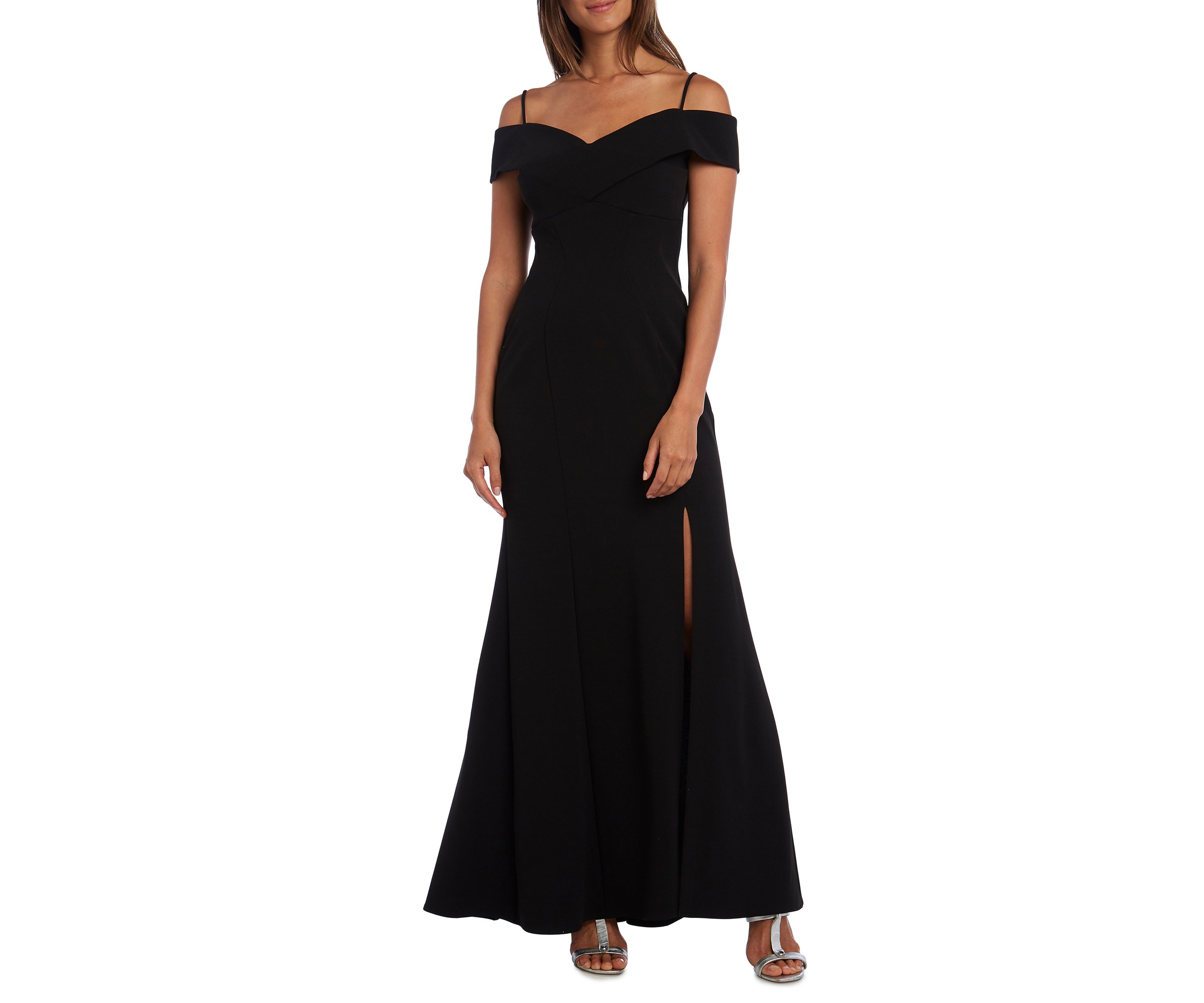 Womens Off-the-Shoulder  Gown