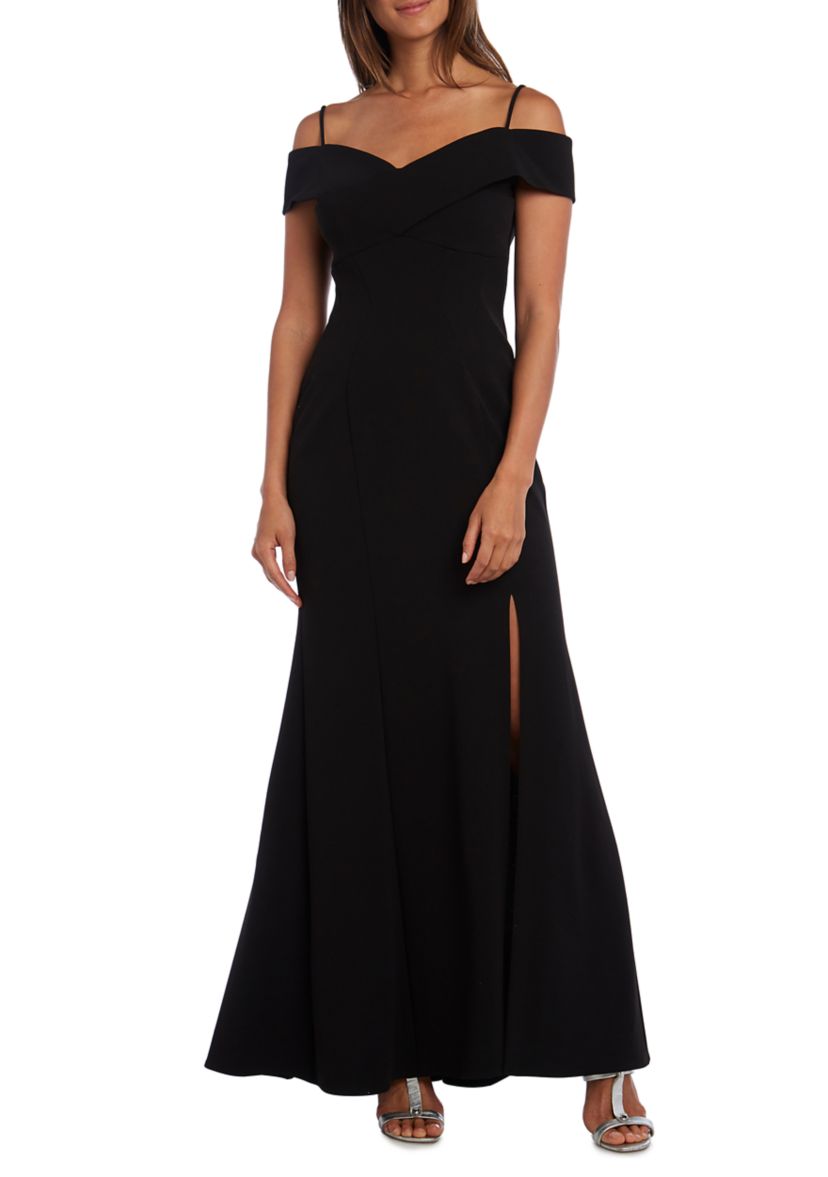 Womens Off-the-Shoulder  Gown