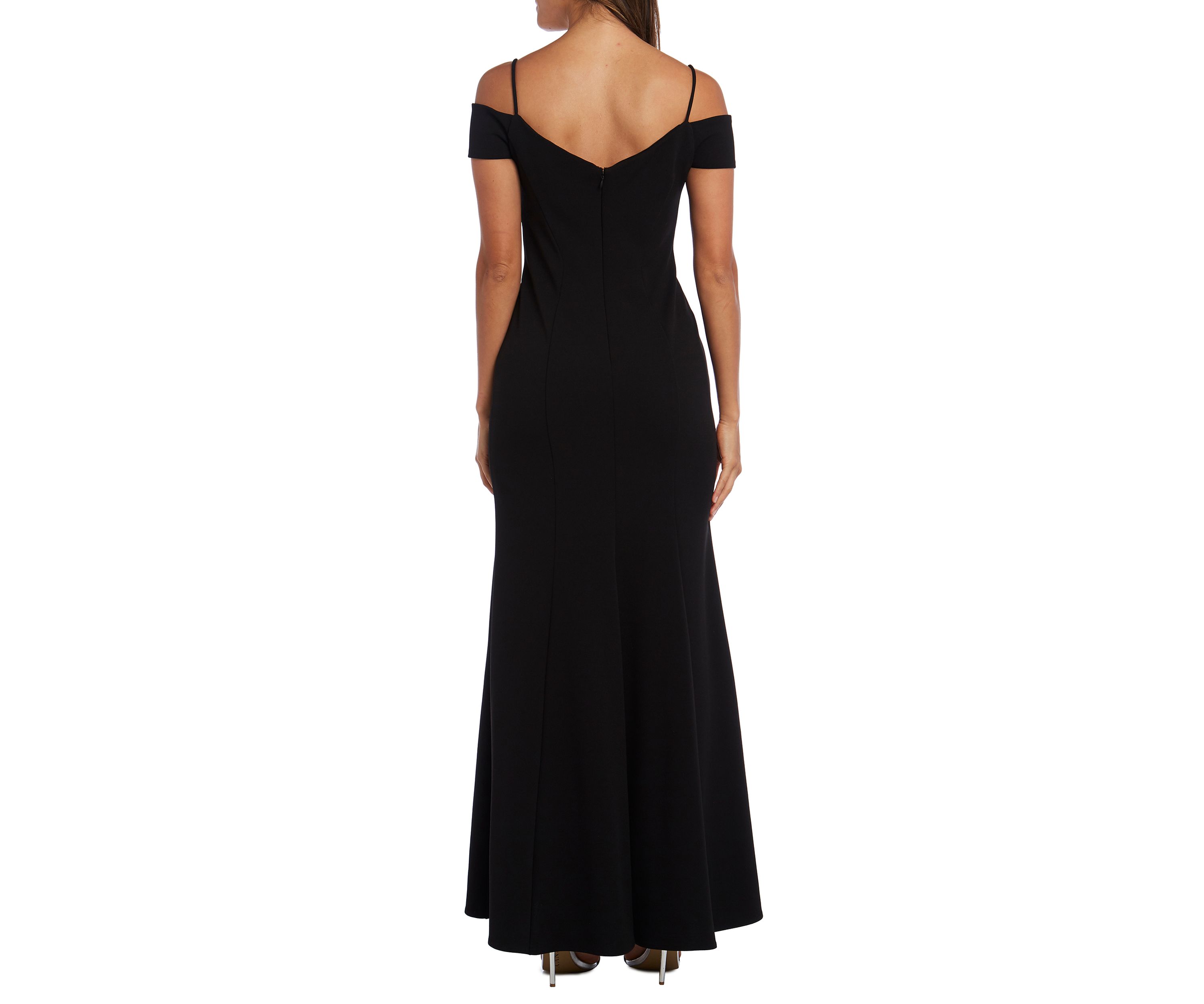 Womens Off-the-Shoulder  Gown
