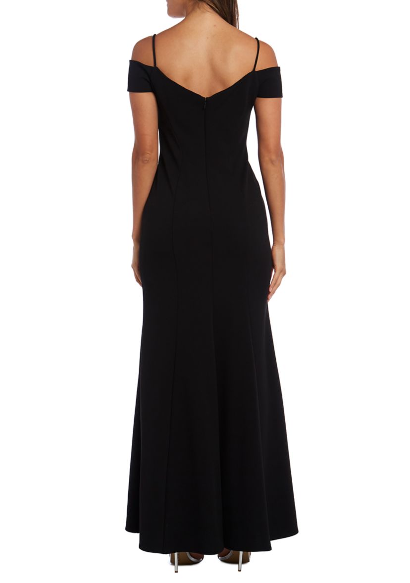 Womens Off-the-Shoulder  Gown