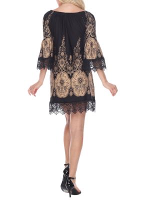 Mya Lace Trim Dress