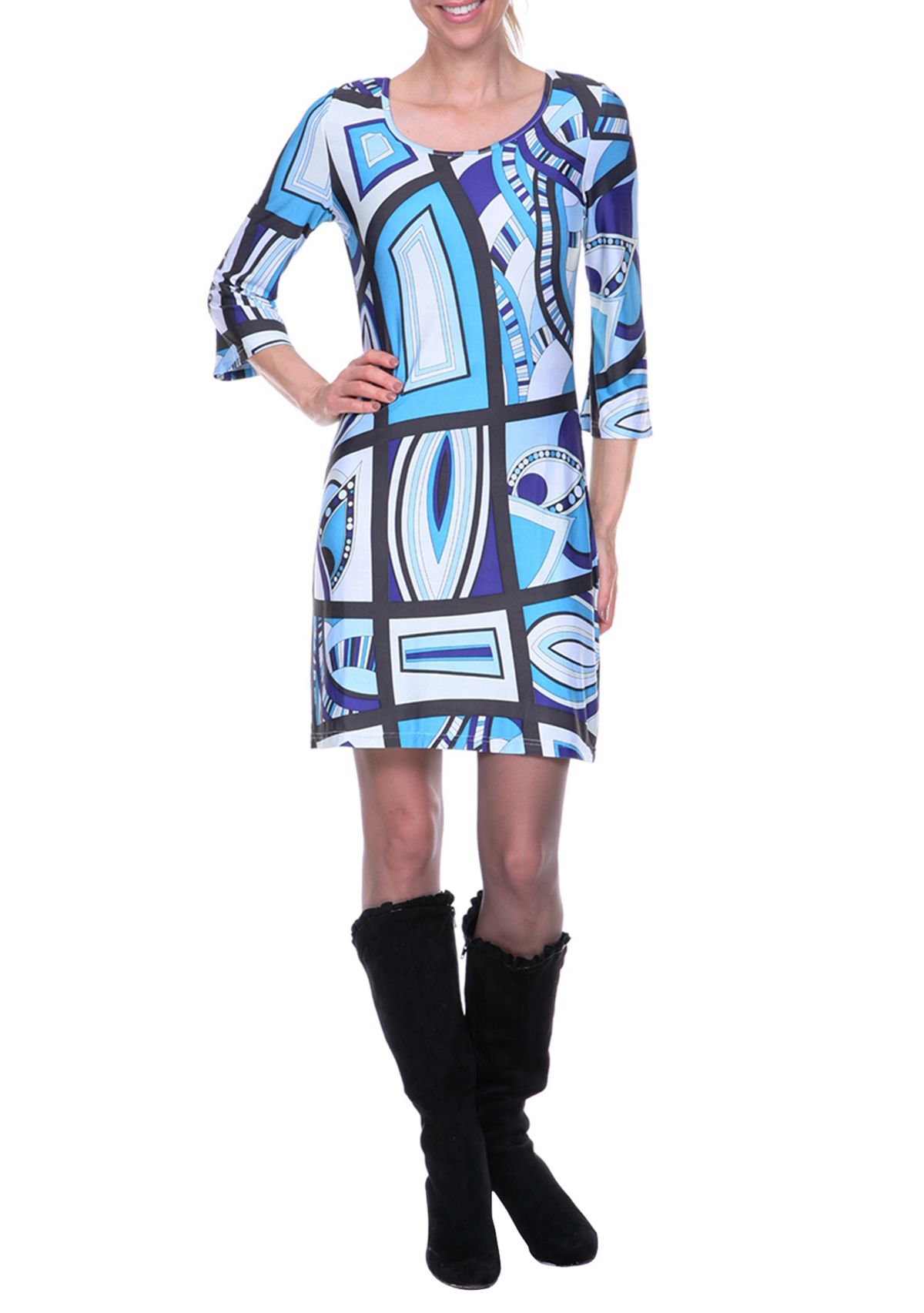 Genevieve Bell Sleeved Dress