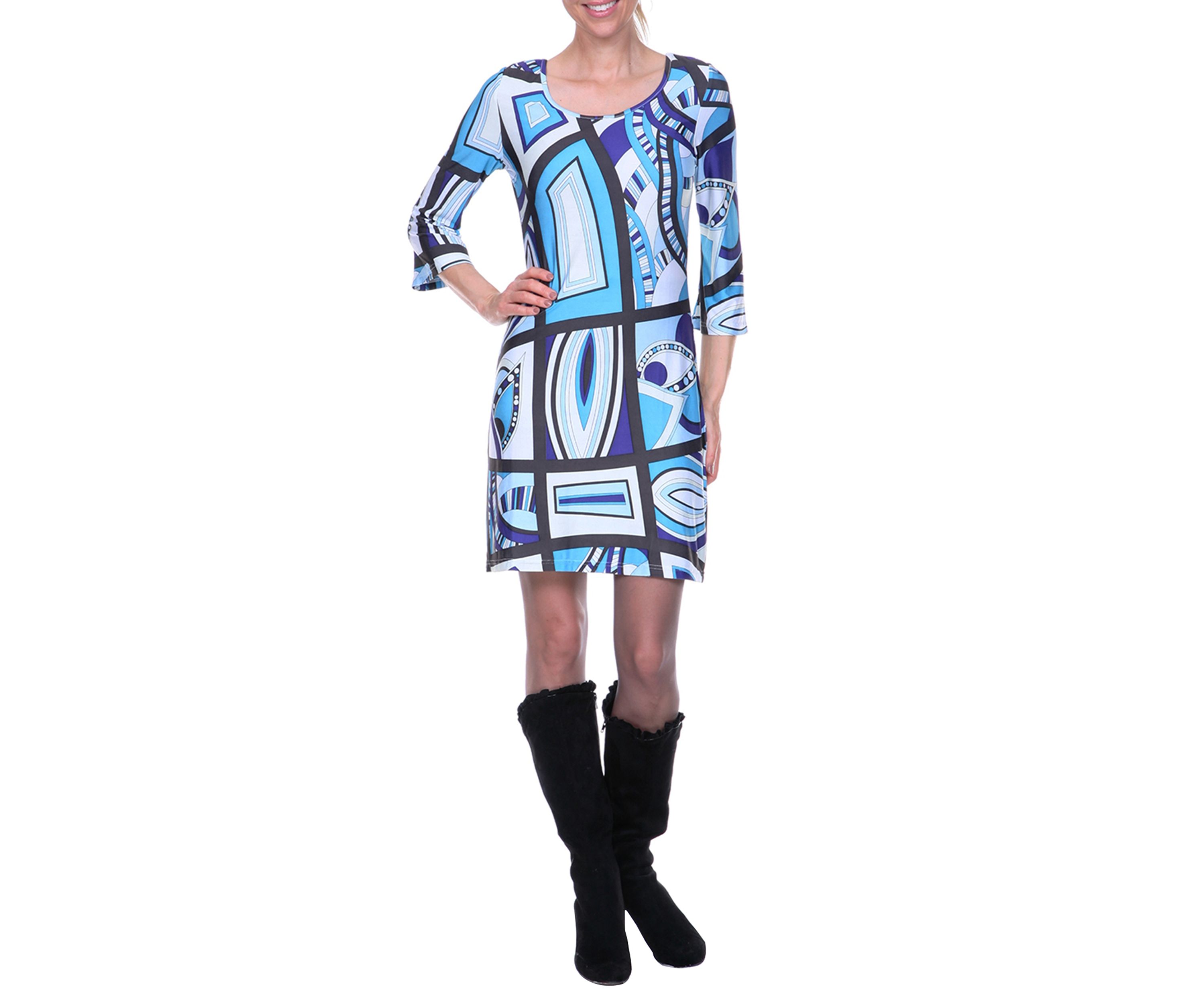Genevieve Bell Sleeved Dress