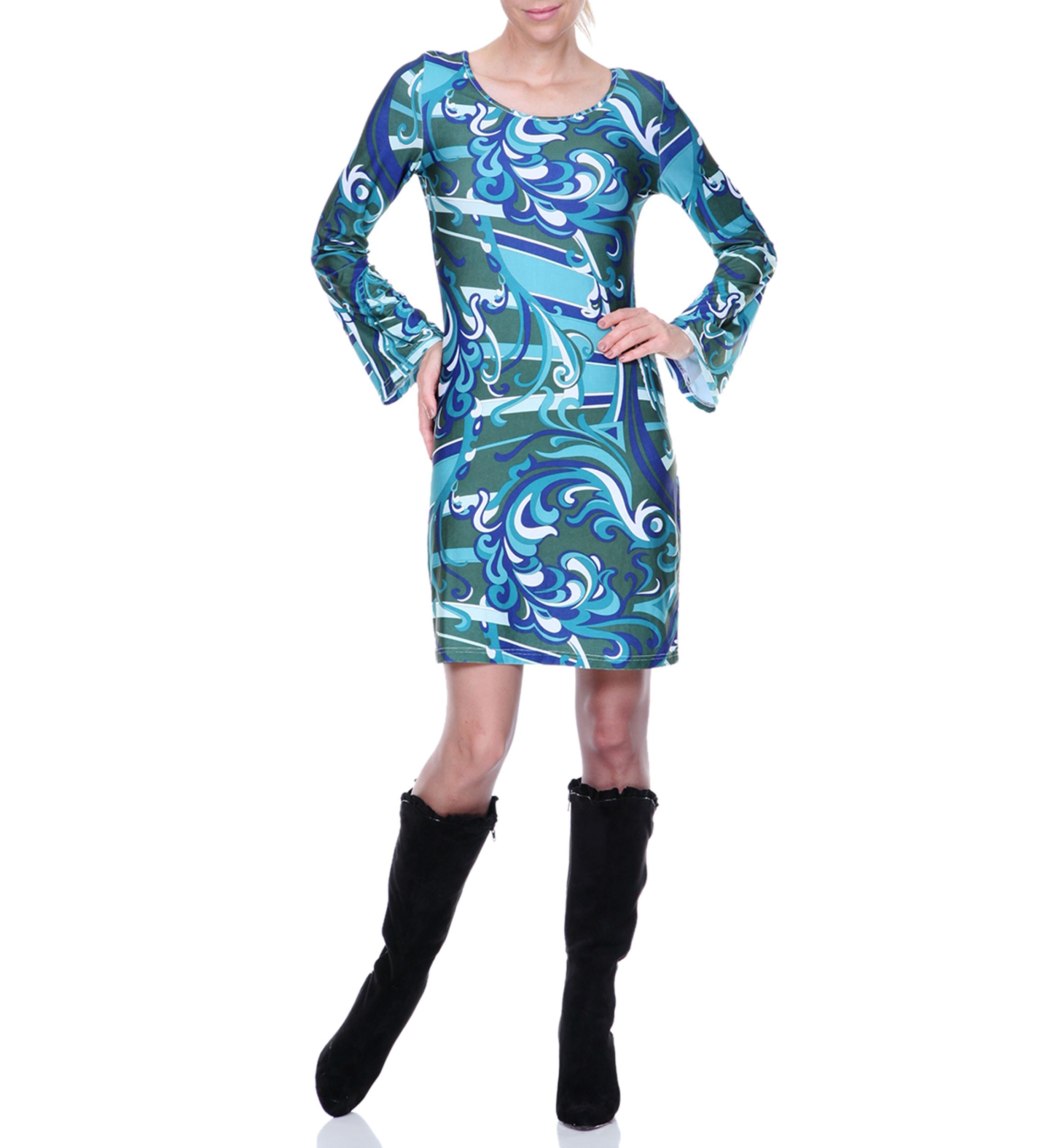 Juliana Bell Sleeved Dress