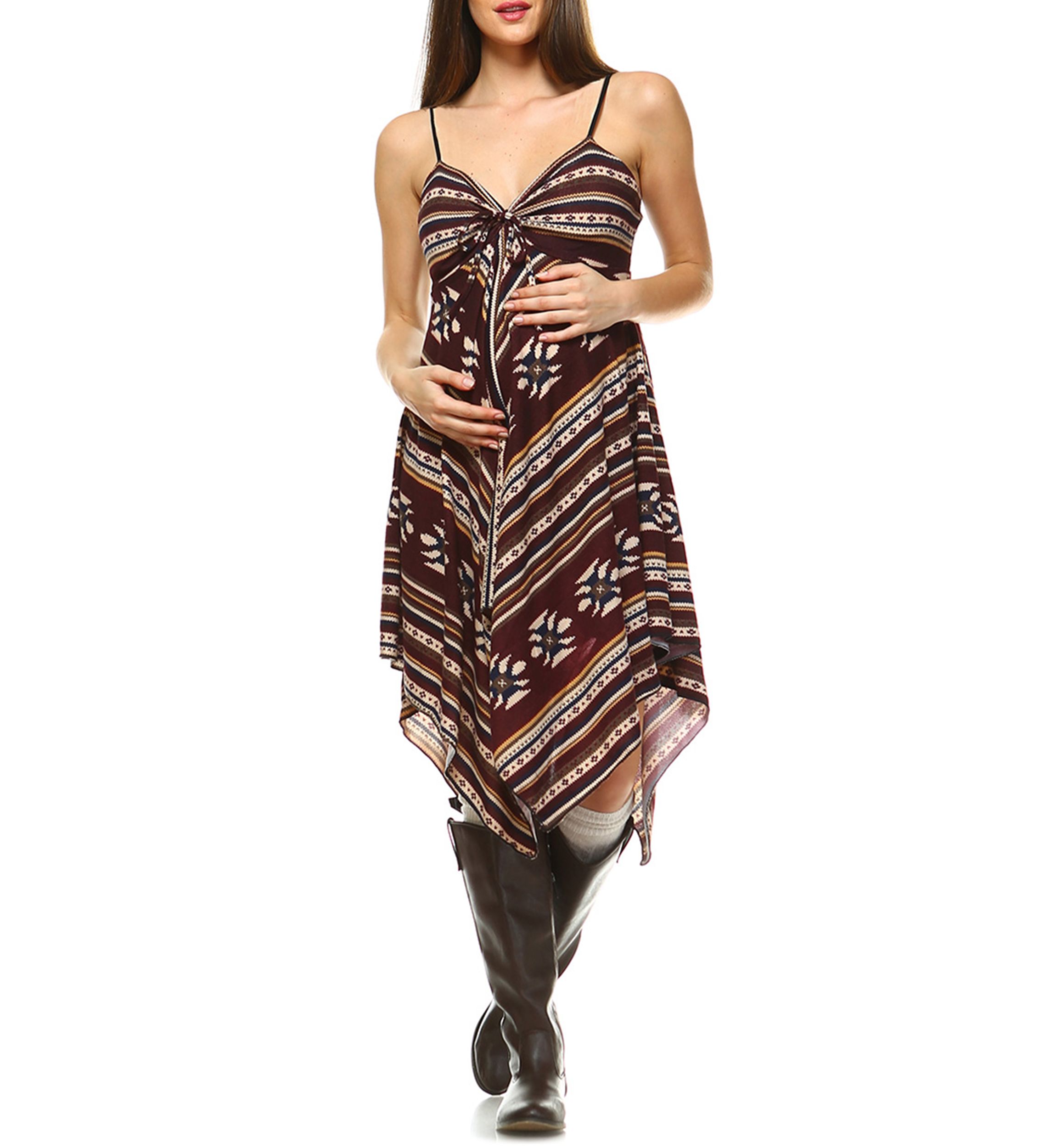 Maternity Nettie Scoop Neck Dress