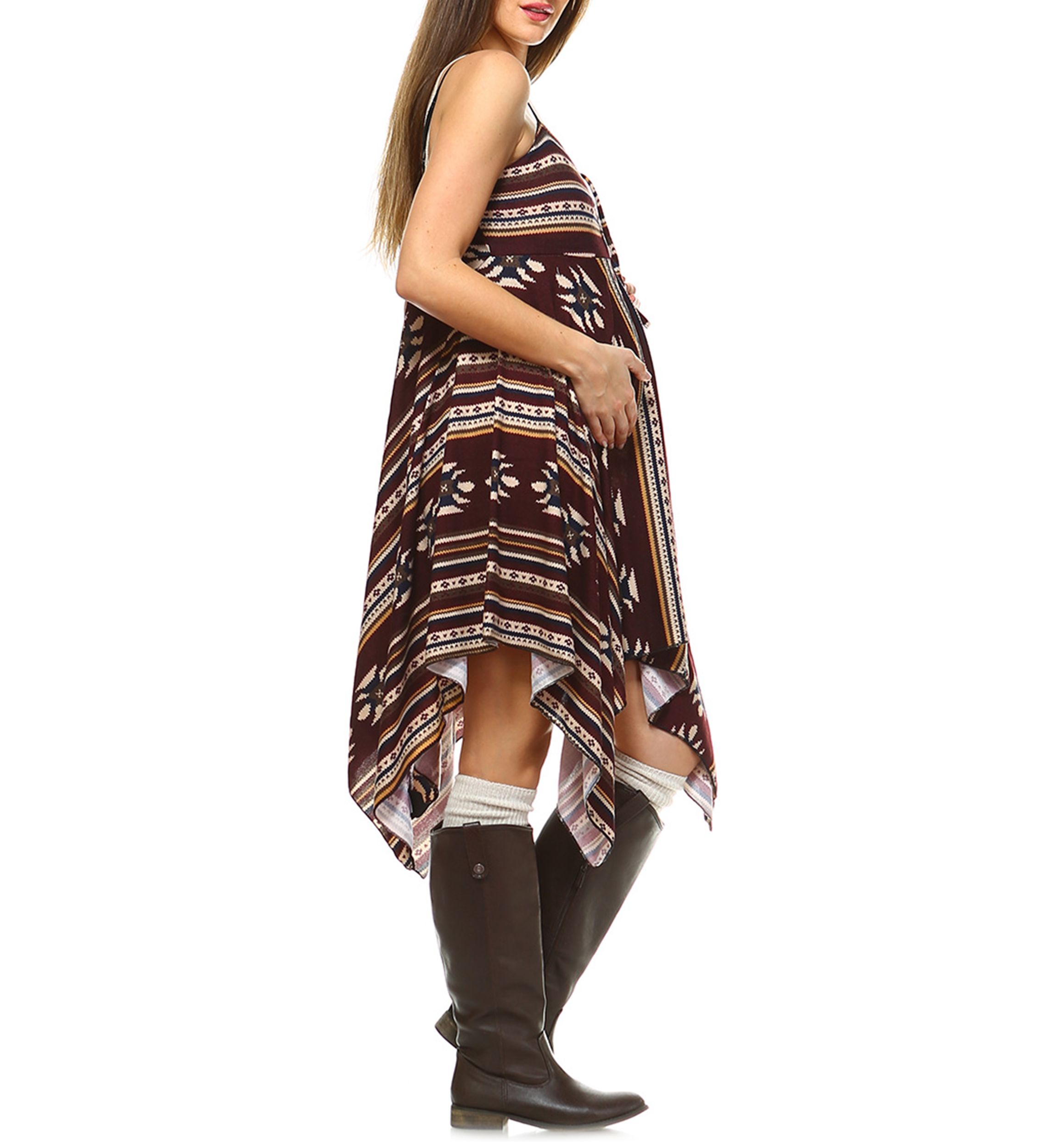 Maternity Nettie Scoop Neck Dress
