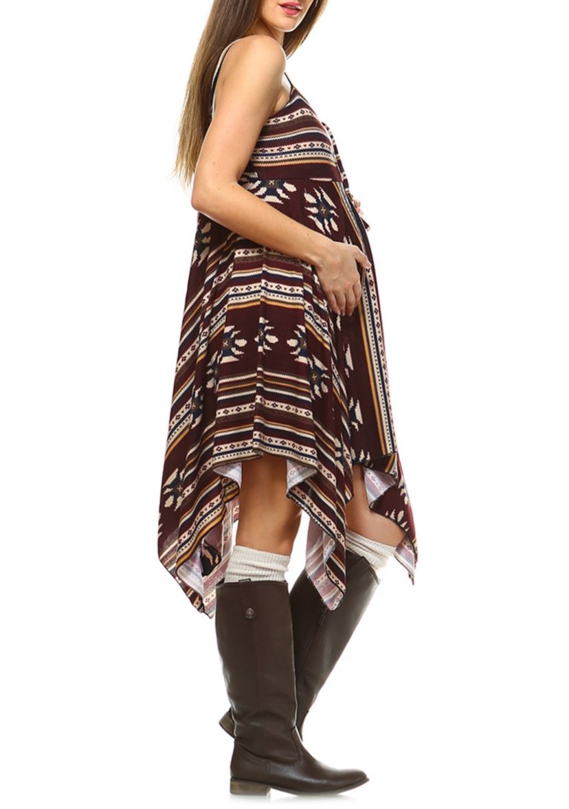 Maternity Nettie Scoop Neck Dress