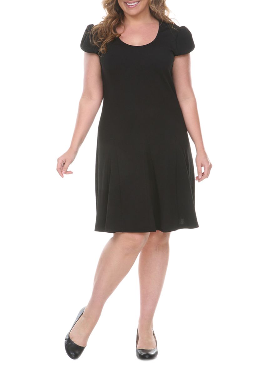 Plus Size Cara Fit and Flare Dress