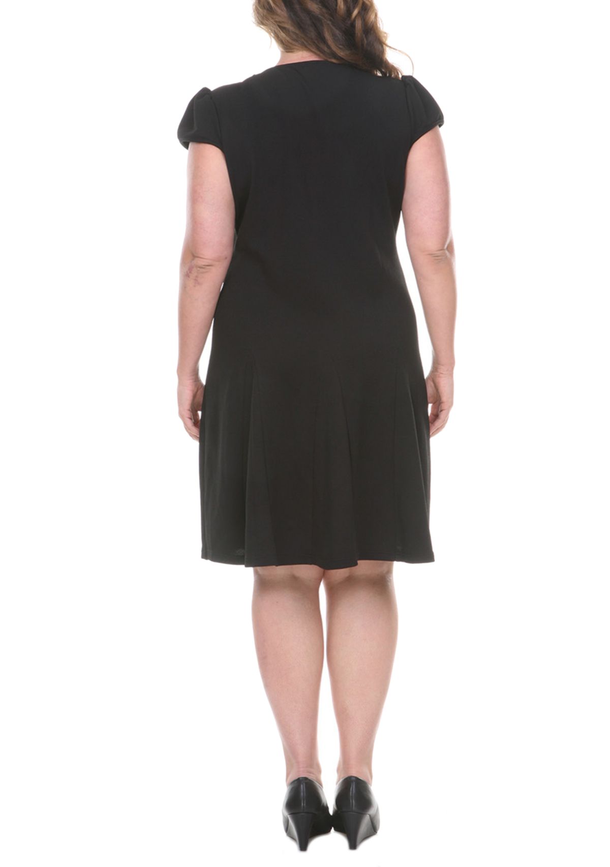 Plus Size Cara Fit and Flare Dress