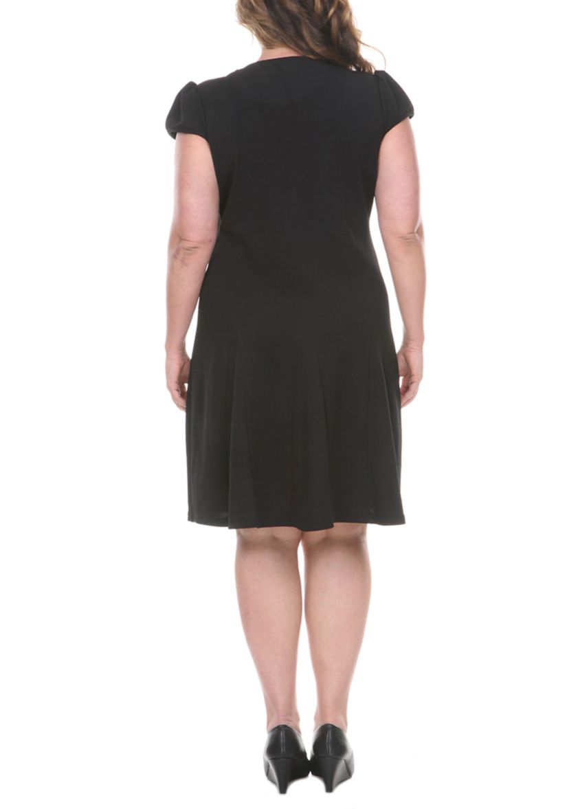 Plus Size Cara Fit and Flare Dress