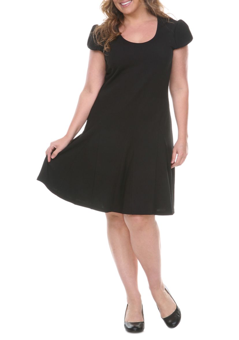 Plus Size Cara Fit and Flare Dress