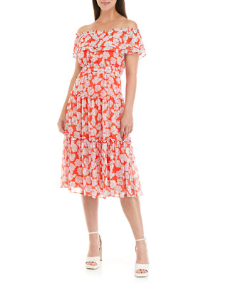 Tommy Hilfiger Mini Dress red check pattern elegant Fashion Dresses Mini Dresses 