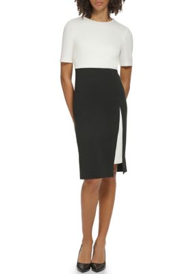 Tommy hilfiger color outlet block dress