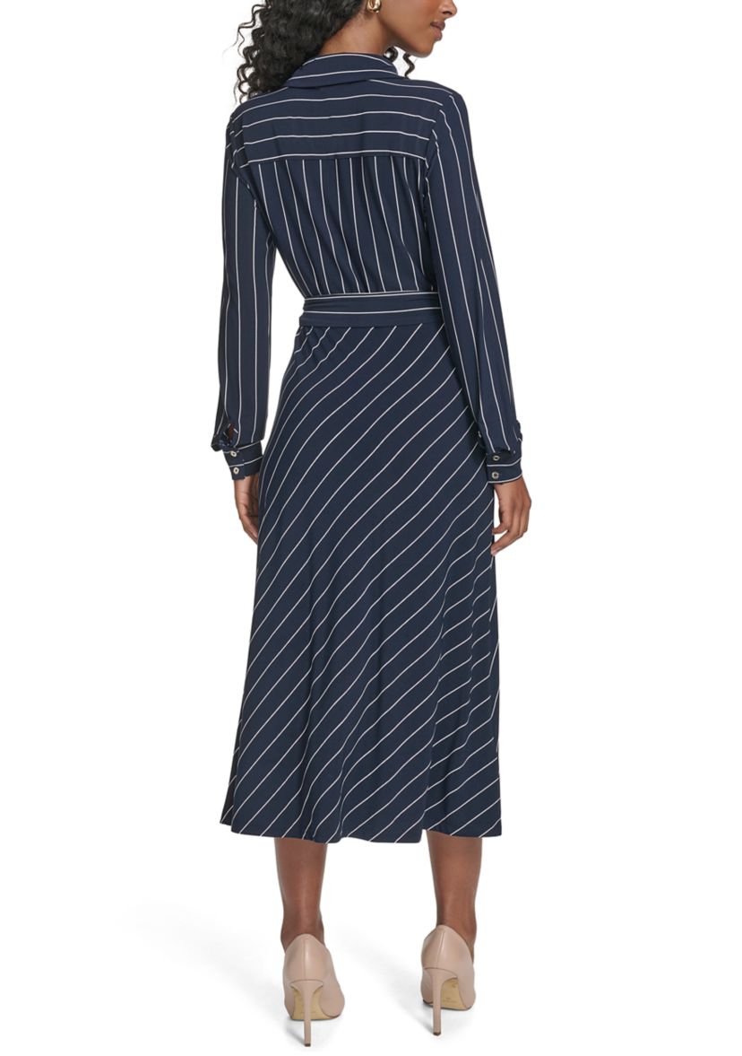 tommy hilfiger printed jersey bell sleeve a line dress Women's Long Print Shirtdress Size:UK 12-14 (M) and the vibrant Valerie spring-2025 iOPQO summer dress Fashion