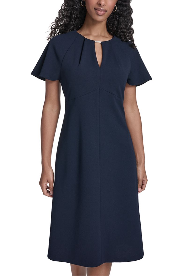 Tommy Hilfiger Women's Empire Waist Fit and Flare Dress | Belk