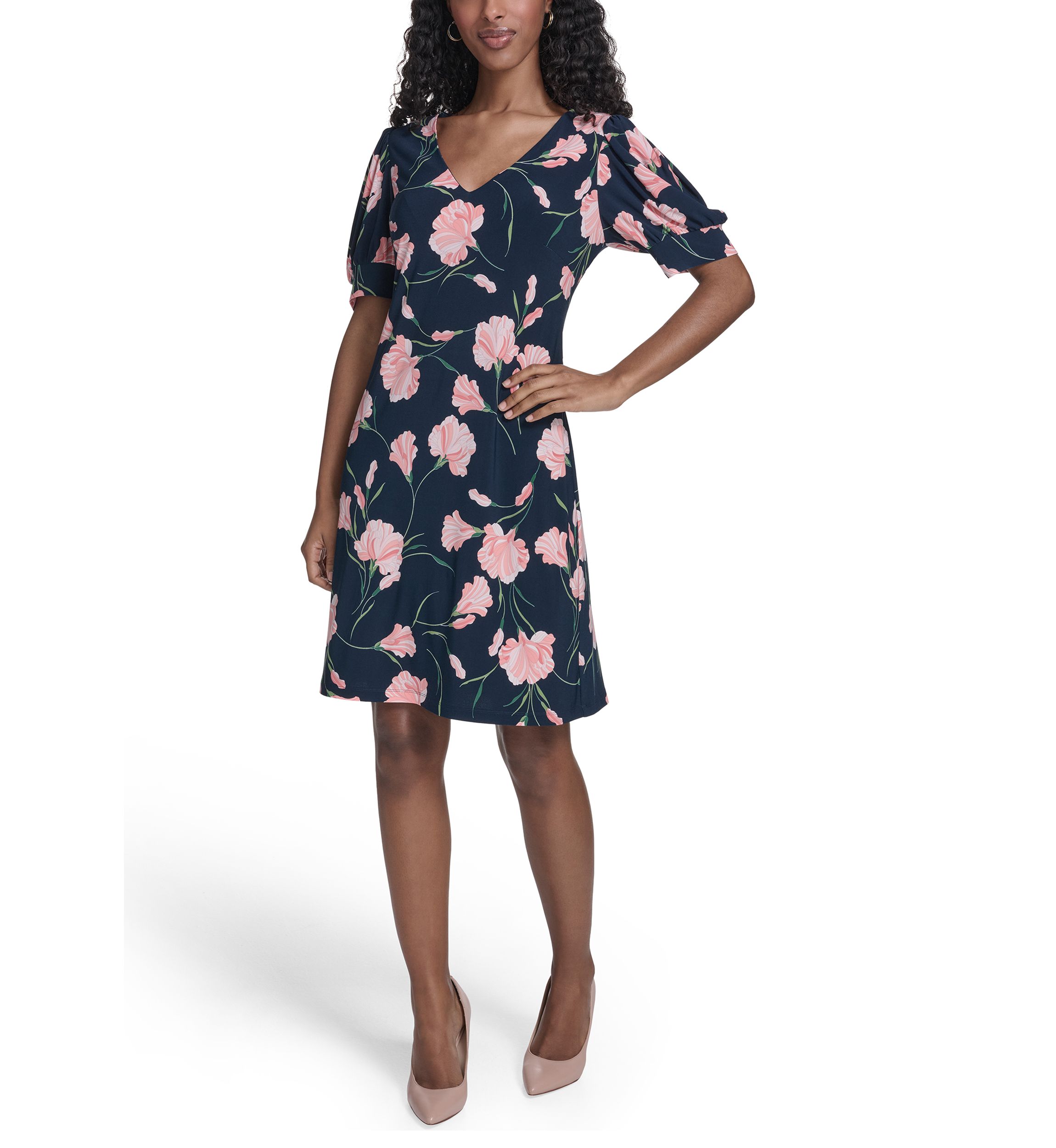 denim western dresses for women ROCK & ROLL LONG SLEEVE LIGHT WEIGHT DENIM DRESS WESTERN YOKE