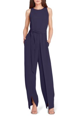 Tahari ASL Sleeveless Crepe Jumpsuit | belk