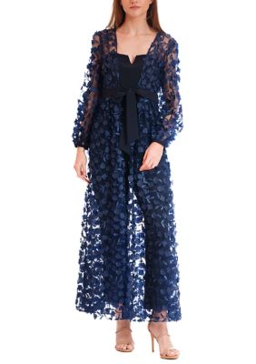 Julia Jordan Women's Jumpsuit with Jacket Overlay