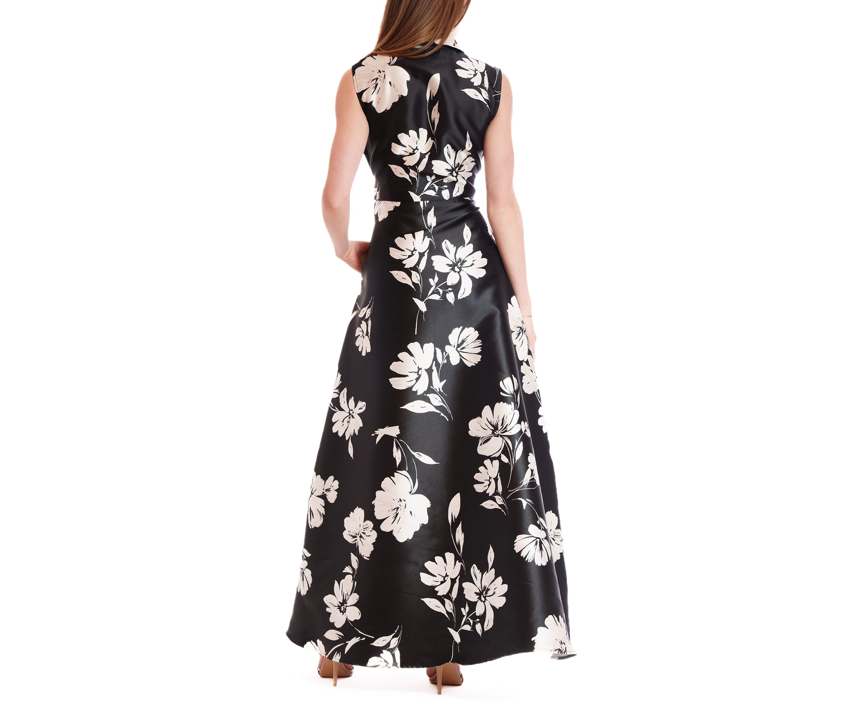 Womens Sleeveless Shirt Dress Gown