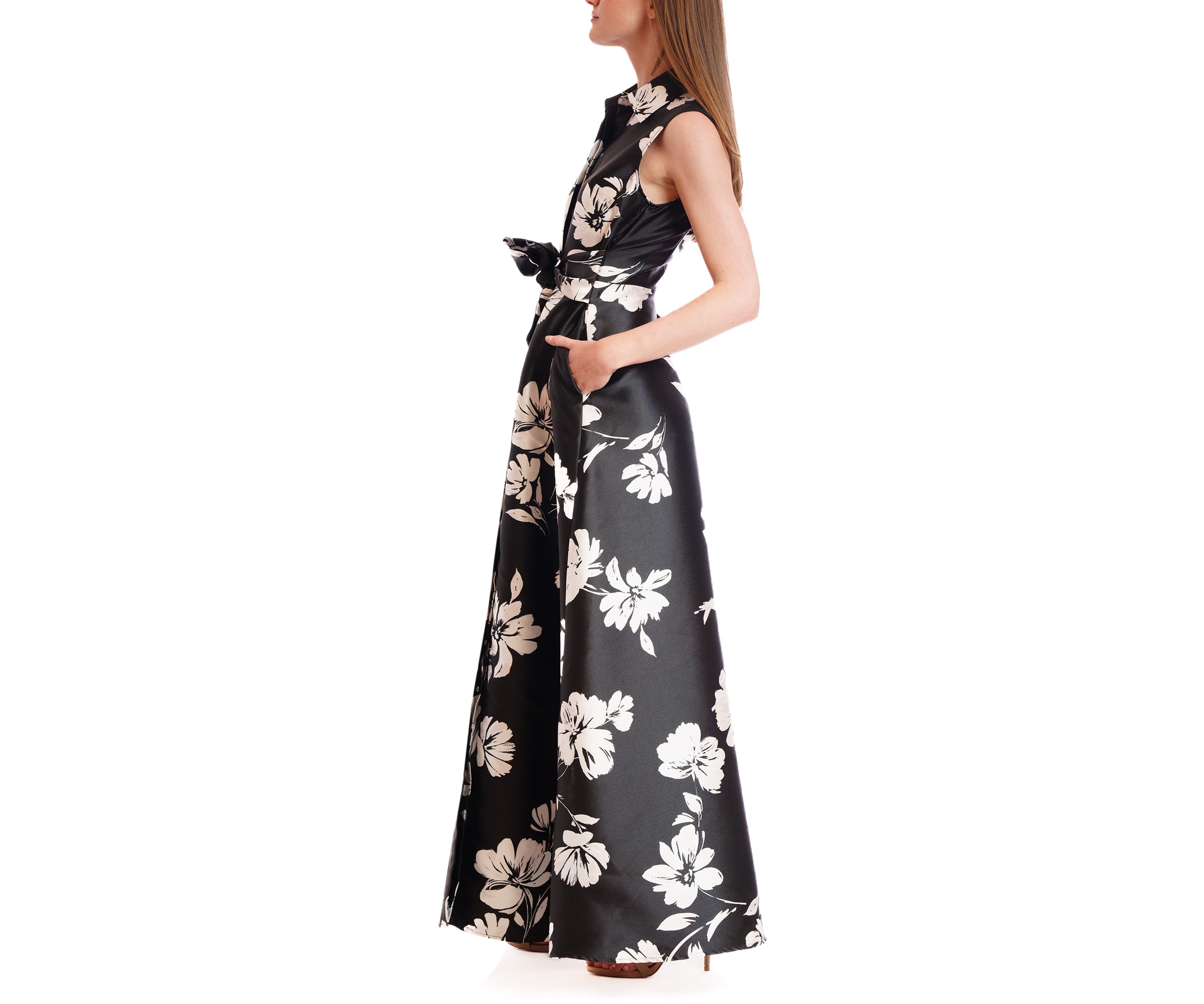 Womens Sleeveless Shirt Dress Gown
