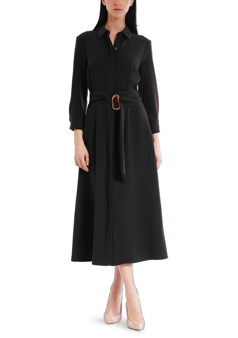 Womens Long Sleeve Shirtdress