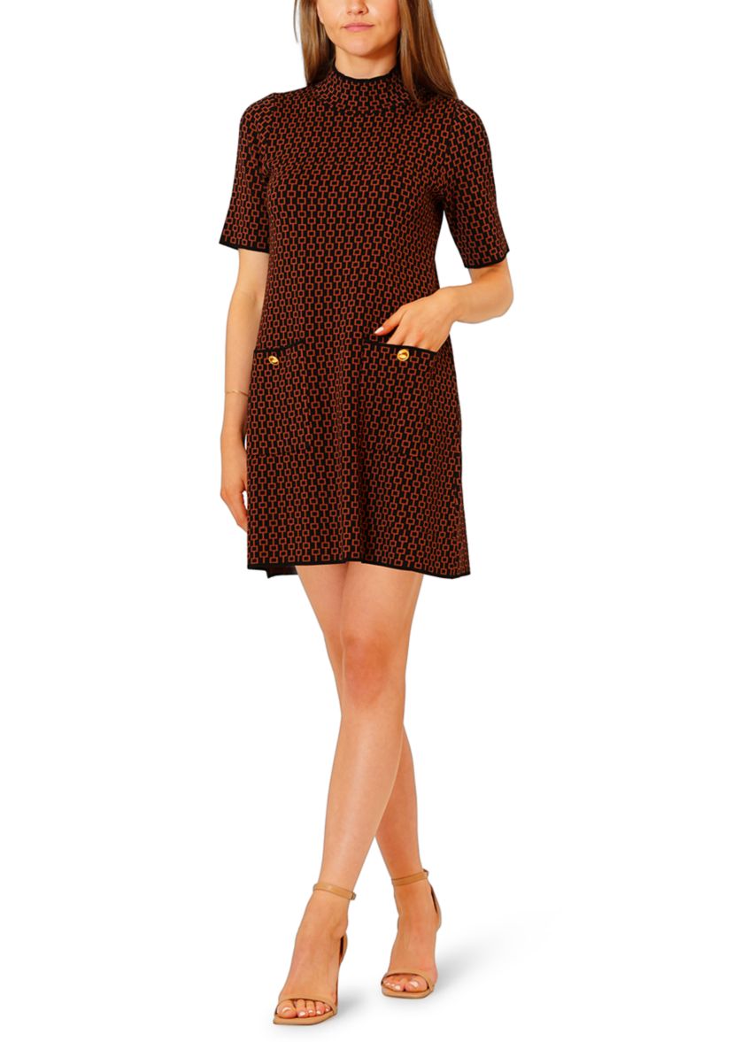 Julia Jordan Women's Short Sleeve Sweater Knit Sheath Dress | Belk