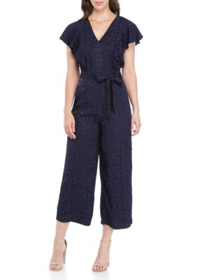 ABS® Allen Schwartz Crop V Neck Jumpsuit | belk