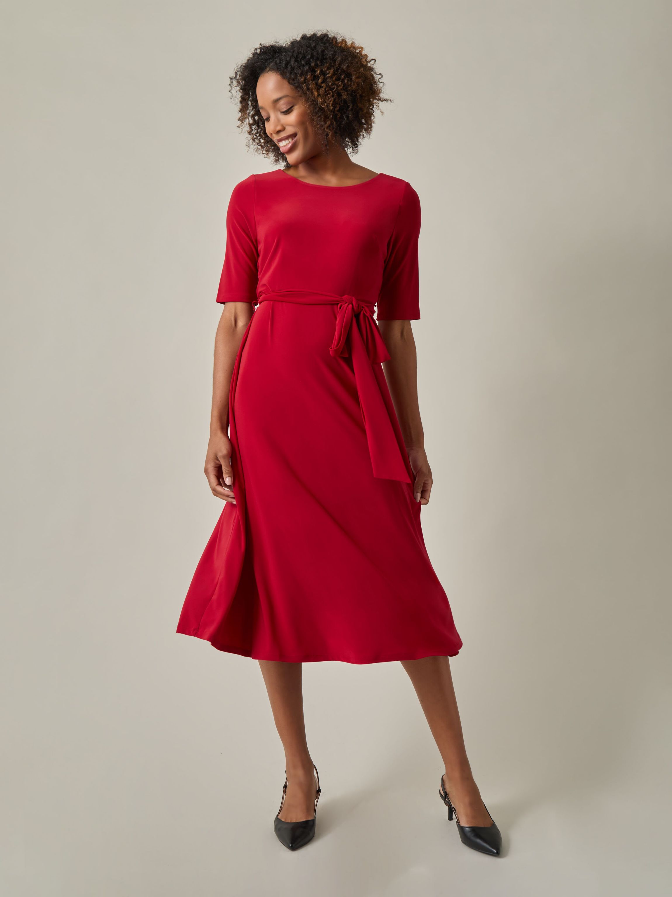 Womens Fit and Flare Dress
